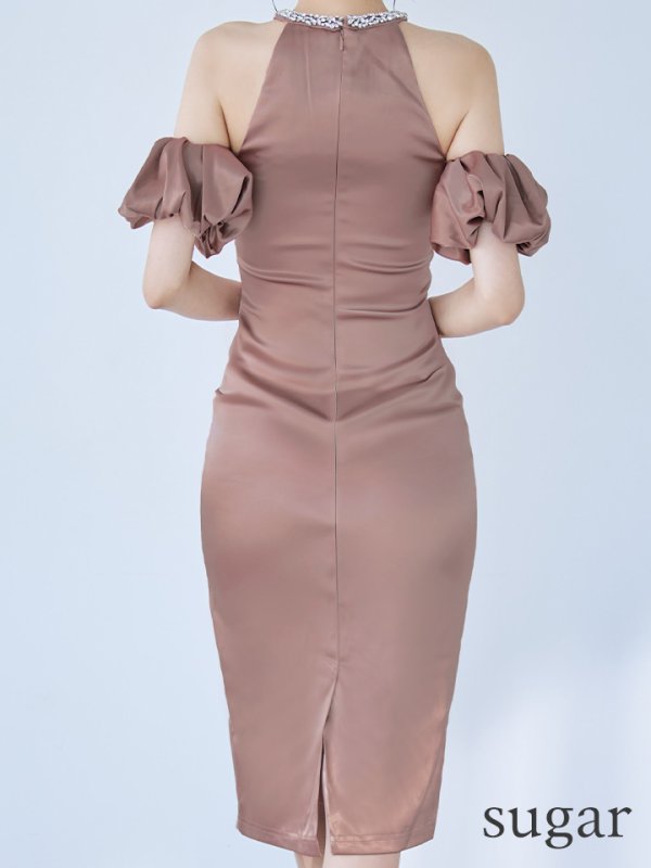 モカピンク　モデル：まおちゃる　身長：158cm　着用サイズ：XSサイズ