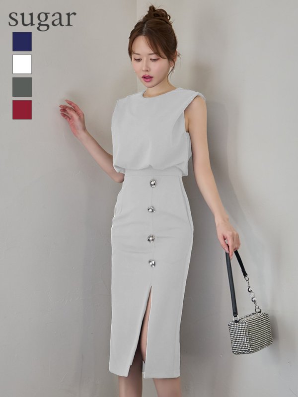  ホワイト モデル：ゆめ　身長：160cm　着用サイズ：Sサイズ