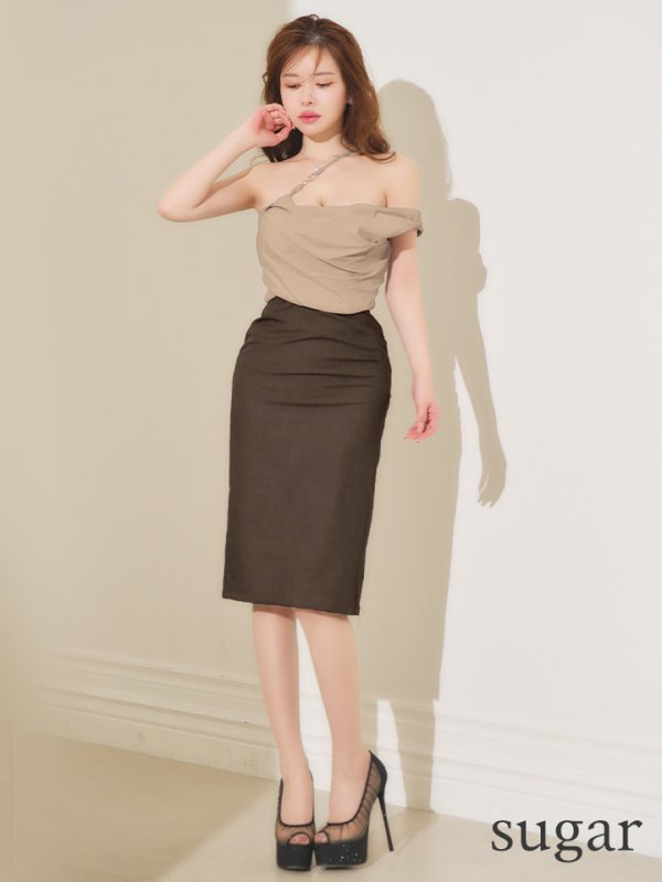 ブラウン　モデル：ゆめ　身長：160cm　着用サイズ：Sサイズ