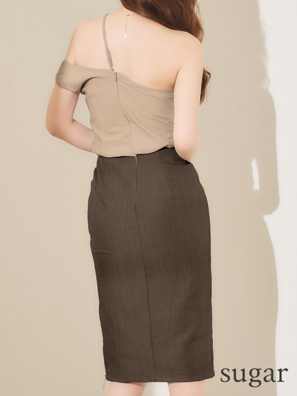 ブラウン　モデル：ゆめ　身長：160cm　着用サイズ：Sサイズ