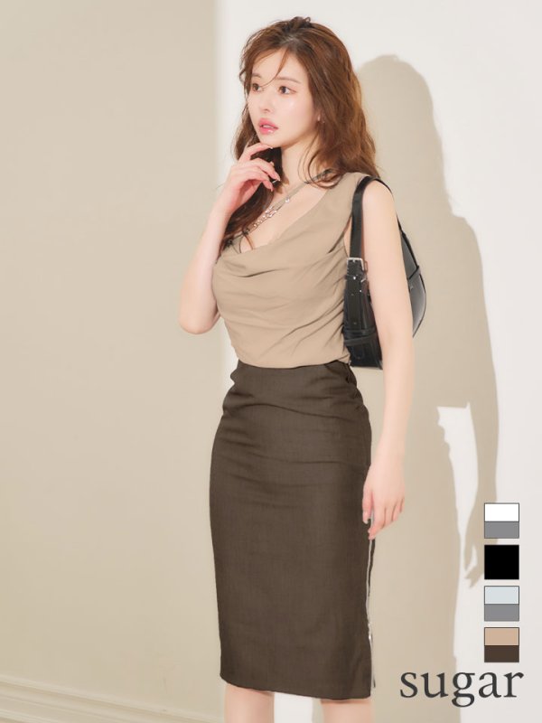 ブラウン　モデル：ゆめ　身長：160cm　着用サイズ：Sサイズ