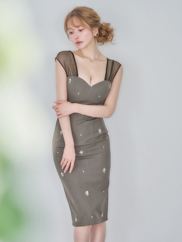 グレー　モデル：ゆめ　身長：160cm　着用サイズ：Sサイズ