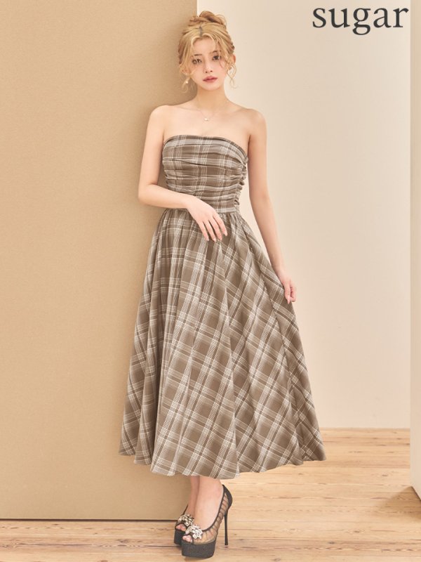 ベージュ　モデル：ふぶき　身長：161cm　着用サイズ：Sサイズ