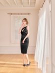 ブラック モデル：ゆめ　身長：160cm　着用サイズ：Sサイズ
