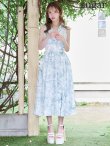 ホワイトxブルー　モデル：ゆめ　身長：160cm　着用サイズ：XSサイズ