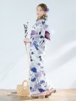 画像3: 【即日発送】パープルフラワー浴衣 OBI-hira-100-ok-8-PLxLPL / HIMO-902-kj-4-PL / HEKO-800-sb-5-WH / YA-80-kn-PL / GETA-02-ok-6-PL/ [YMT] (3)