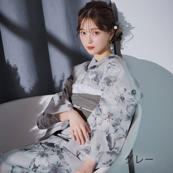 画像9: 【即日発送】【浴衣小物】クリアフラワーパールコサージュ【4カラー】[YMT] (9)