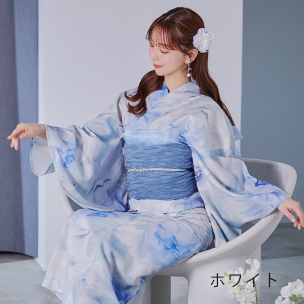 画像12: 【即日発送】【浴衣小物】シアートリプルフラワー【3カラー】[YMT] (12)