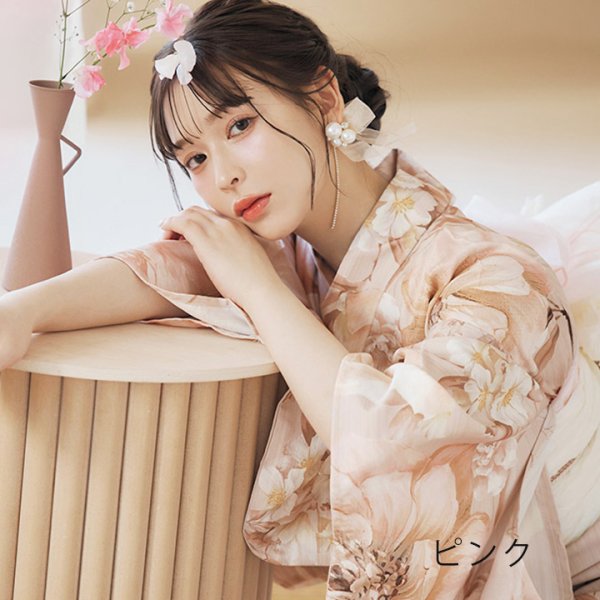 画像11: 【浴衣小物】パール付きフラワーコサージュ【2カラー】[HC02] (11)