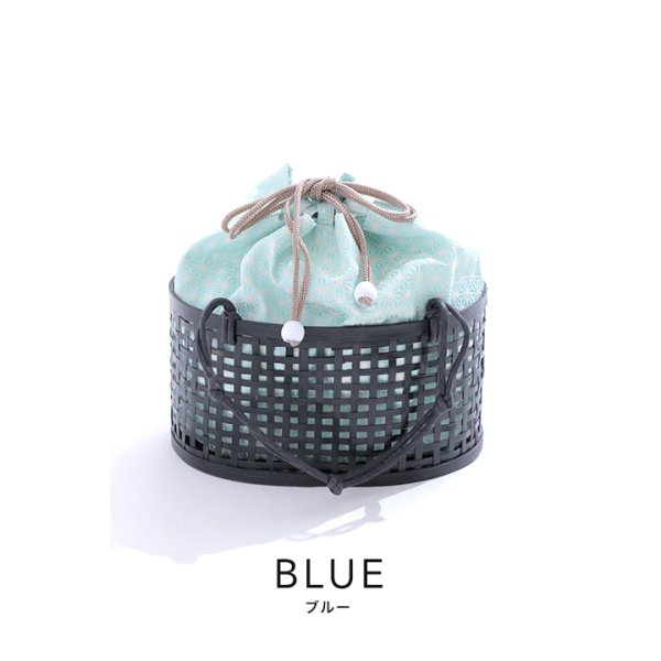 画像3: 麻の葉模様カゴバッグ[YMT] (3)