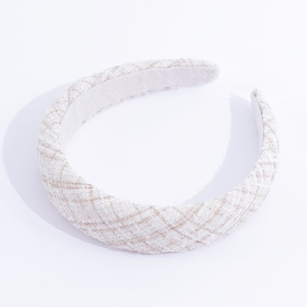 画像4: 【アクセサリー：カチューシャ】ツイードカチューシャ【2カラー】[OF02] (4)