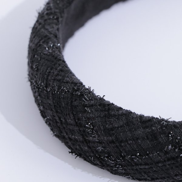 画像8: 【アクセサリー：カチューシャ】ツイードカチューシャ【2カラー】[OF02] (8)