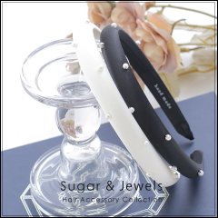 シンプルパールカチューシャ