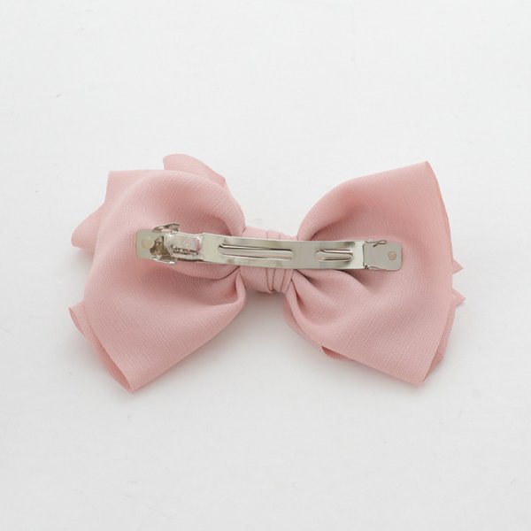 画像3: 【バレッタ】ピンクリボンバレッタ【1カラー】[OF02] (3)