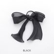 画像2: 【アクセサリー/ヘアゴム】シアーリボンヘアゴム【2カラー】[OF02] (2)