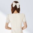 画像11: 【アクセサリー：バレッタ】ビジューシフォンリボンバレッタ【4カラー】[OF02] (11)
