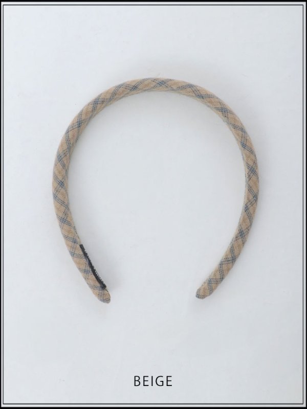 画像4: 【カチューシャ】タータンチェックカチューシャ【3カラー】[OF02] (4)