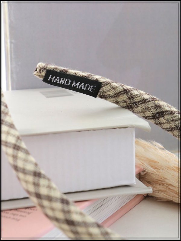 画像7: 【カチューシャ】タータンチェックカチューシャ【3カラー】[OF02] (7)