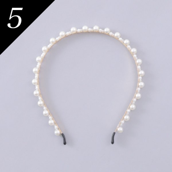 画像12: 【カチューシャ】パールカチューシャ【8種類】[YMT] (12)