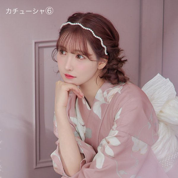 画像24: 【カチューシャ】パールカチューシャ【8種類】[YMT] (24)