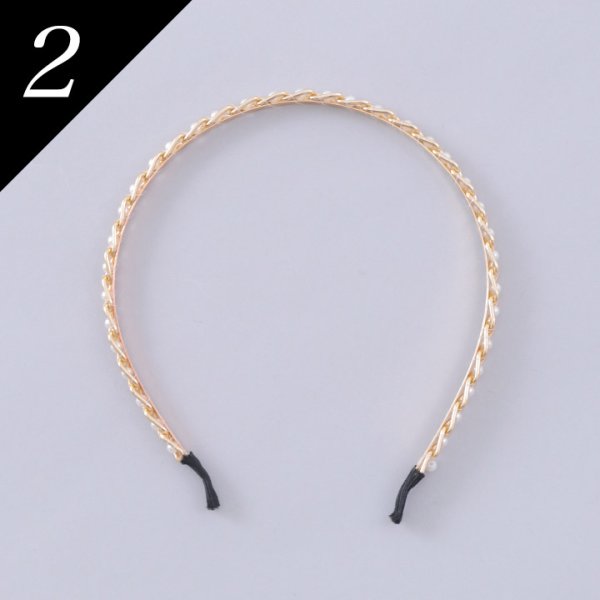 画像6: 【カチューシャ】パールカチューシャ【8種類】[YMT] (6)