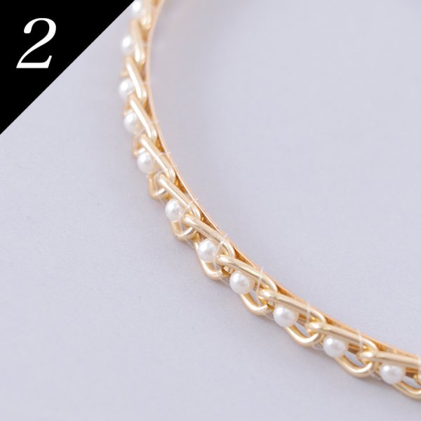 画像7: 【カチューシャ】パールカチューシャ【8種類】[YMT] (7)