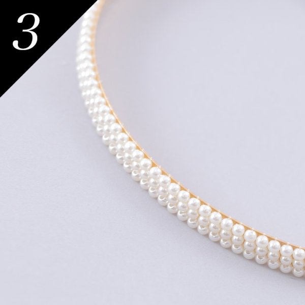 画像9: 【カチューシャ】パールカチューシャ【8種類】[YMT] (9)