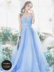 画像4: 【NENE/関西コレクション着用】【NENE/Lip line/リップライン】デザイン刺繍レース/ スピンドル/ キャミソール/ Aライン/ プリンセス/ フレア/ ロングドレス/ キャバドレス long[HC03] (4)