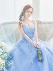 画像14: 【NENE/関西コレクション着用】【NENE/Lip line/リップライン】デザイン刺繍レース/ スピンドル/ キャミソール/ Aライン/ プリンセス/ フレア/ ロングドレス/ キャバドレス long[HC03] (14)
