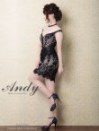 画像3: 【ANDY/アンディ】フラワーレース/ ベルト/ペプラム/ タイト/ ミニドレス/ キャバドレス[OF05] (3)