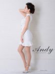 画像3: Andy ANDY Fashion Press 05 COLLECTION 04【ANDY/アンディ】カットアウト/ ノースリーブ/ タイト/ 裾フリル/ ミニドレス/ キャバドレス[OF05] (3)