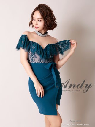 新品未使用未開封タグ付きAndy ネイビーオフショルダーレースタイトドレス 新品未使用未開封タグ付きAndy ネイビーオフショレースタイト