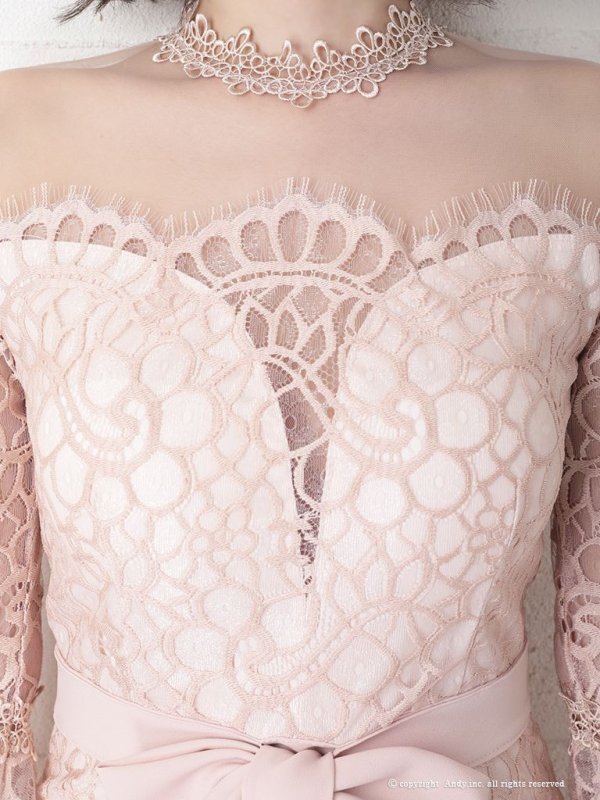 画像25: Andy ANDY Fashion Press 11 COLLECTION 06【ANDY/アンディ】総レース/ オフショルデザイン/ ハーフスリーブ/ 袖あり/ タイト/ ミニドレス/ キャバドレス[OF05] (25)