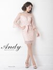 画像2: Andy ANDY Fashion Press 11 COLLECTION 06【ANDY/アンディ】総レース/ オフショルデザイン/ ハーフスリーブ/ 袖あり/ タイト/ ミニドレス/ キャバドレス[OF05] (2)