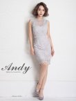 画像2: 【ANDY/アンディ】ドットレース/ レース/ ノースリーブ/ タイト/ ミニドレス/ キャバドレス[FB03] (2)