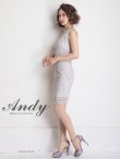 画像3: 【ANDY/アンディ】ドットレース/ レース/ ノースリーブ/ タイト/ ミニドレス/ キャバドレス[FB03] (3)