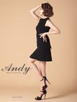 画像4: 【ANDY/アンディ】ワンカラー/ カットアウト/ ハイネック/ バックリボン/ ノースリ/ タイト/ミニドレス/ キャバドレス[OF05] (4)