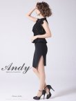 画像21: 【Andy ANDY Fashion Press 13 COLLECTION 02】レース切り替え/ ペプラム/ ノースリーブ/ タイト/ ミニドレス/ キャバドレス[OF05] (21)