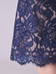 画像9: 【Andy ANDY Fashion Press 14 COLLECTION 03】 フラワーレース / ウエストリボン/ 長袖/ 袖あり/ Aライン/ ミニドレス/ キャバドレス[OF05] (9)