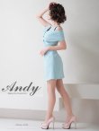 画像11: 【Andy ANDY Fashion Press 14 COLLECTION 04】ジャガード/ ワンカラー/ デコルテクロスリボン/ アシンメトリー/ フレア/ Aライン/ 台形スカート/ ミニドレス/ キャバドレス[OF05] (11)