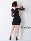画像13: 【ANDY Fashion Press vol.15 掲載商品】シアー/ 長袖/ 袖あり/ カットアウト/ シアー/ タイト/ ミニドレス/ キャバドレス[OF05] (13)