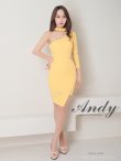 画像32: 【ANDY/アンディ】スタッズ/ ワンショル/ アシメ/ ワンカラー/ 変形スカート/ タイト/ ミニドレス/ キャバドレス[OF05] (32)