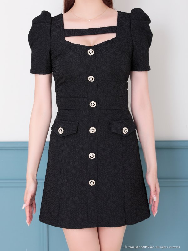 ブラック　モデル：あみ　身長：163cm　着用サイズ：Sサイズ