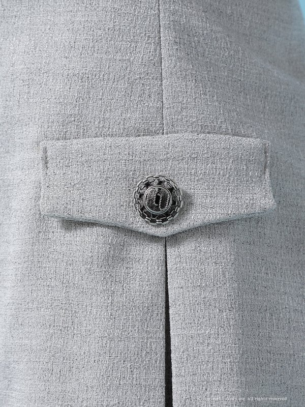 ダークベージュ モデル：あみ　身長：163cm　着用サイズ：Sサイズ