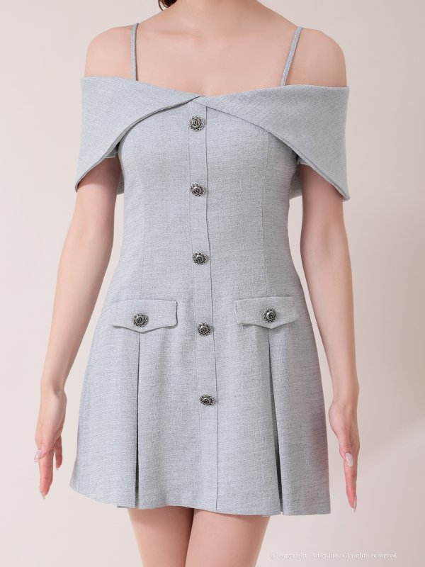 グレー モデル:あみ 身長:163cm 着用サイズ:Sサイズ