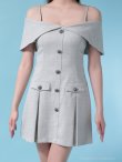 ダークベージュ モデル：あみ　身長：163cm　着用サイズ：Sサイズ