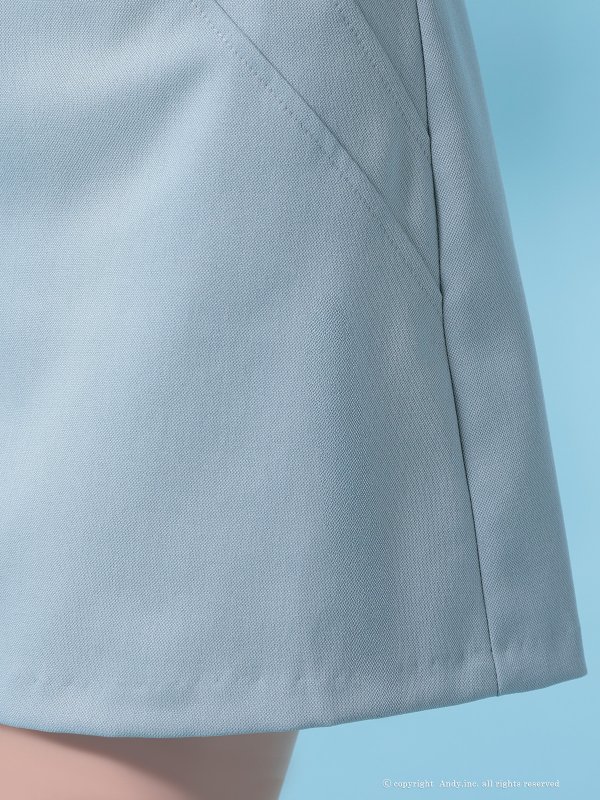 画像35: XSサイズあり【ANDY/アンディ】ベルトショルダー/ サイドスピンドル/ ノースリーブ/ フレア/ ミニドレス/ キャバドレス[OF05] (35)