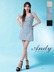 画像28: XSサイズあり【ANDY/アンディ】ベルトショルダー/ サイドスピンドル/ ノースリーブ/ フレア/ ミニドレス/ キャバドレス[OF05] (28)