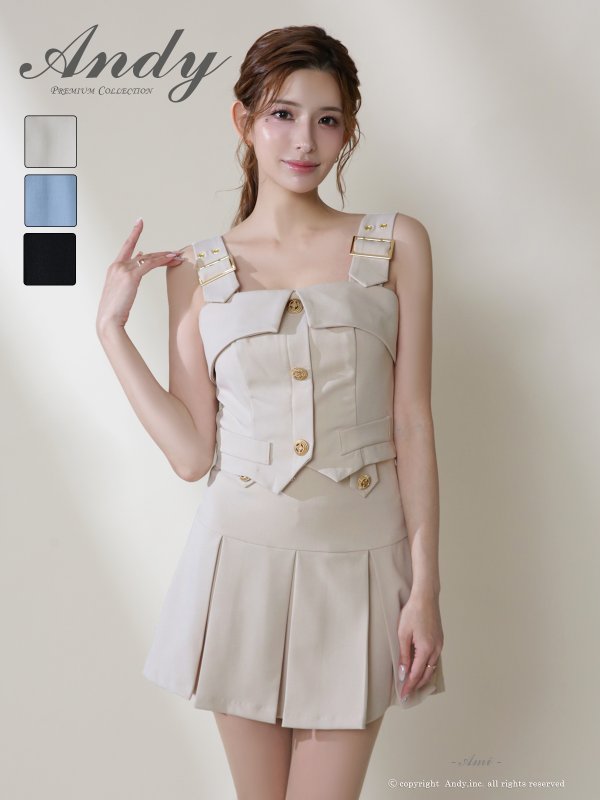 ベージュ モデル：あみ　身長：163cm　着用サイズ：Sサイズ