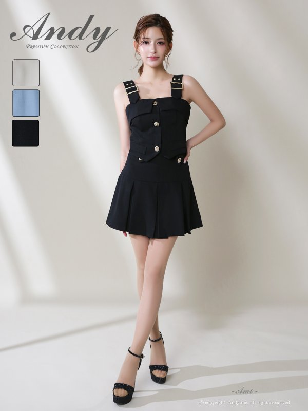 ブラック モデル：あみ　身長：163cm　着用サイズ：Sサイズ